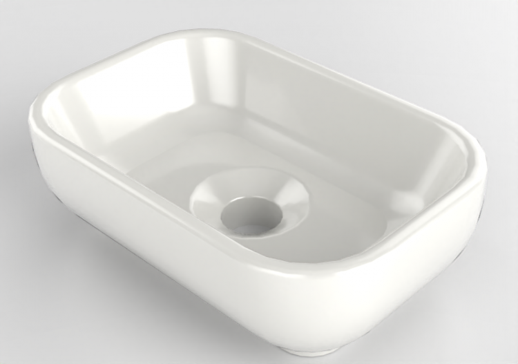 Lavabi 3D - Lavabo - Flaminia - PS30LD - Pass - ACCA...
