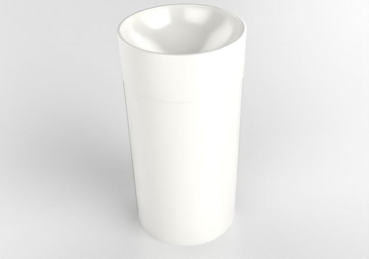 3D Sinks - Sink with Support - Flaminia - 5050COLP+505042C...