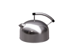 Casseroles R&eacute;cipients 3D - Bouilloire d'eau