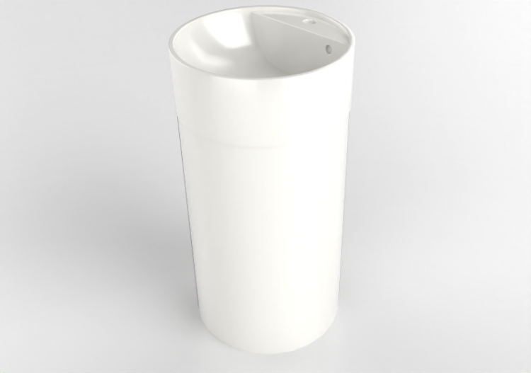 Lavabos 3D - Lavabo con soporte - Flaminia - 5050...