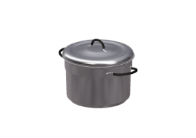 Pans and Containers 3D - Pan