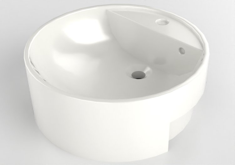 Pias 3D - Lavatório - Flaminia - 5054-42 - Twin - ACCA...