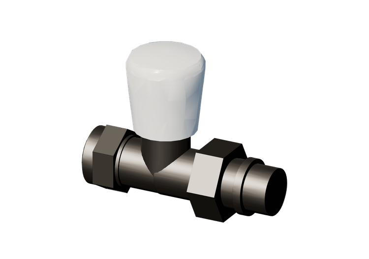 Valvola termostatizzabile dritta DN 15 (1/2") - Caleffi Valvola termostatizzabile dritta DN 15 (1/2") - Caleffi