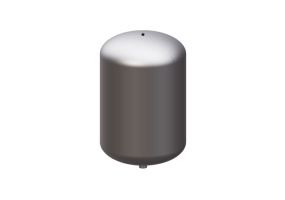 Welded expansion tank, for heating systems 25 L