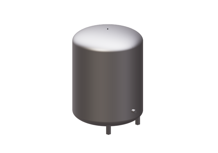 Vase d'expansion systèmes de chauffage 250 L - Caleffi Vase d'expansion systèmes de chauffage 250 L - Caleffi
