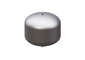 Welded expansion vessel, for heating systems 12 L