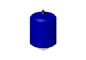 Vase d&rsquo;expansion soud&eacute;, pour syst&egrave;mes sanitaires 8L