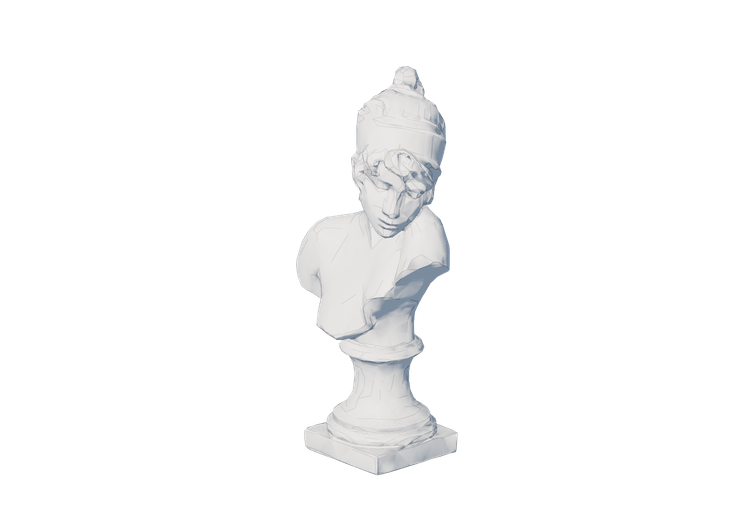 Esculturas 3D - Busto Safo - ACCA software Esculturas 3D - Busto Safo - ACCA software