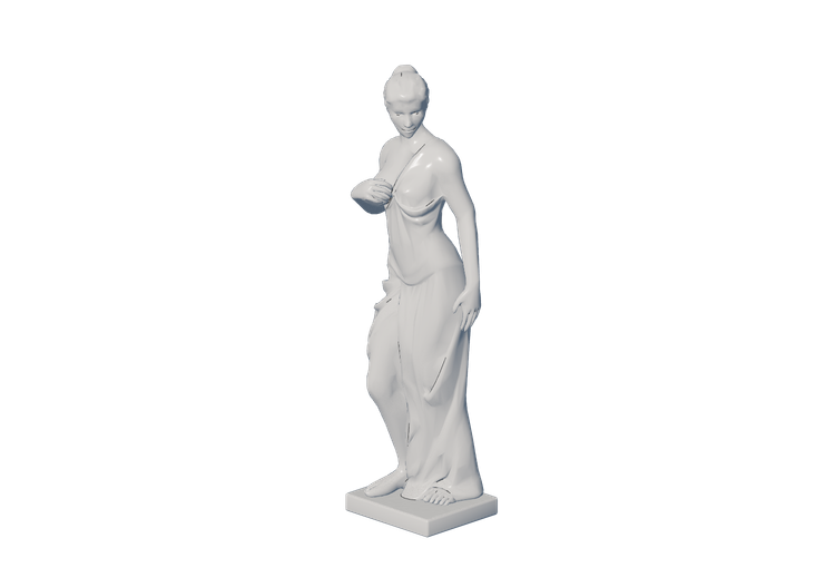 3D Skulpturen - Statue römische Frau - ACCA software 3D Skulpturen - Statue römische Frau - ACCA software