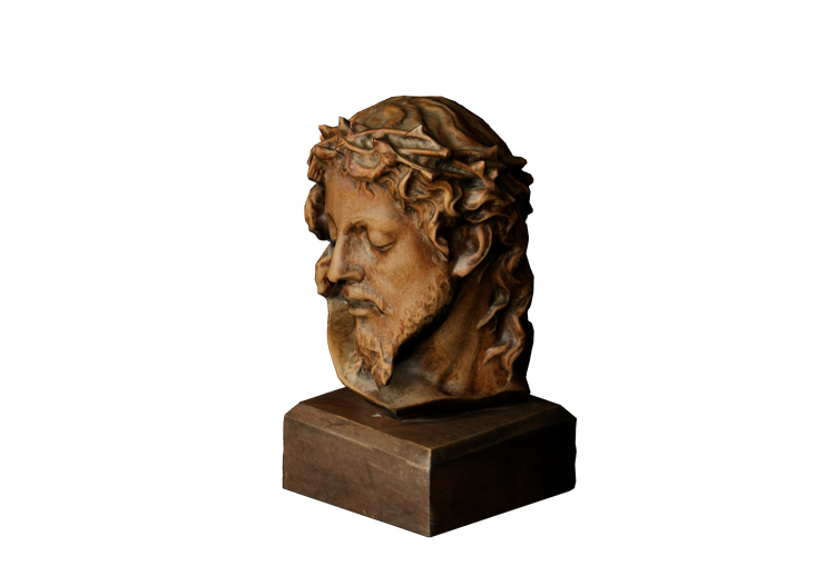 Esculturas 3D - Busto cabeza de Jesús - ACCA software Esculturas 3D - Busto cabeza de Jesús - ACCA software