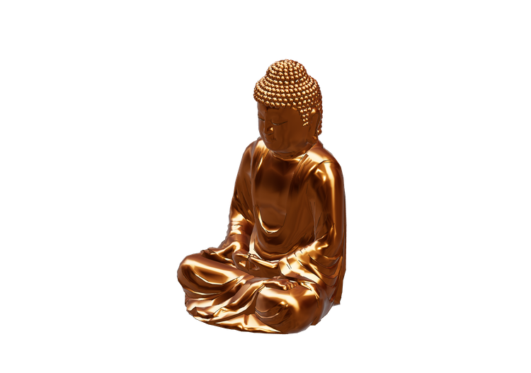 3D Sculptures - Statue of Buddha - ACCA software 3D Sculptures - Statue of Buddha - ACCA software