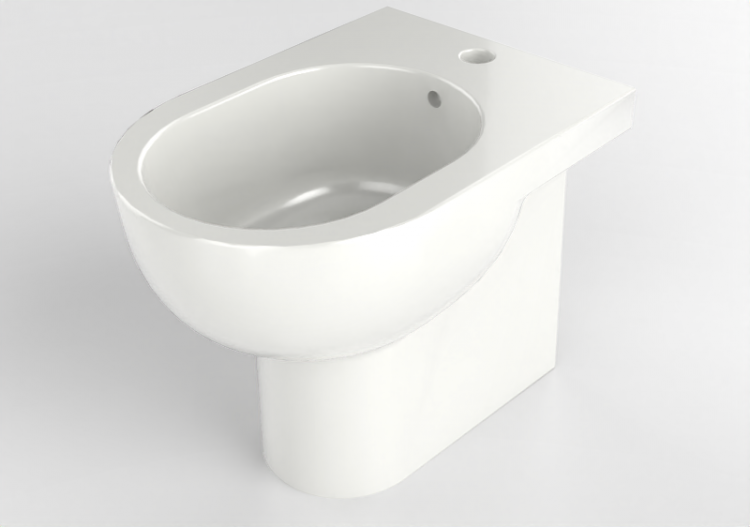 Bidé 3D - Bidet de tierra - Flaminia - QK217 - Quick - ACCA...