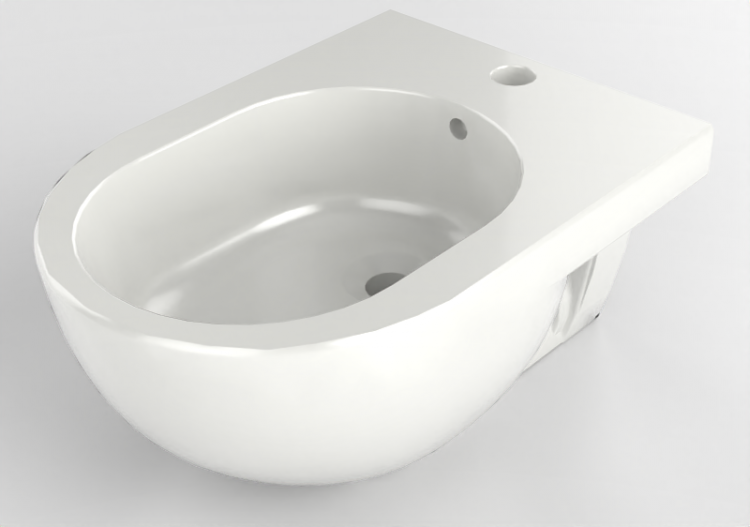 Bidé 3D - Bidet suspendidoo - Flaminia - QK218 - Quick -...