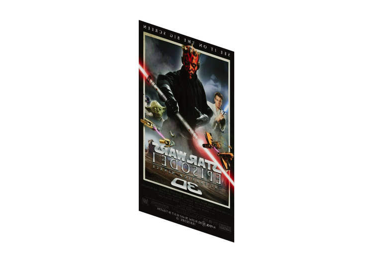3D Prints - Star Wars Poster - ACCA software 3D Prints - Star Wars Poster - ACCA software