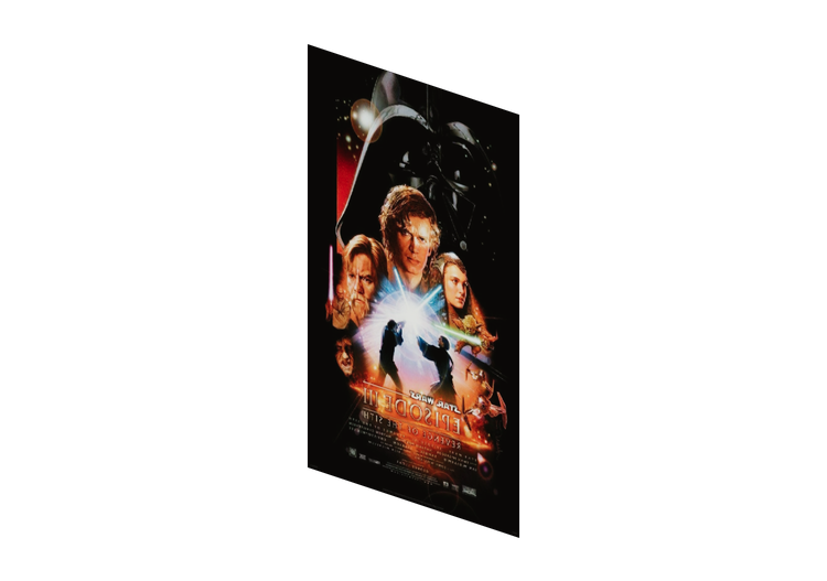 3D Prints - Star Wars Poster - ACCA software 3D Prints - Star Wars Poster - ACCA software