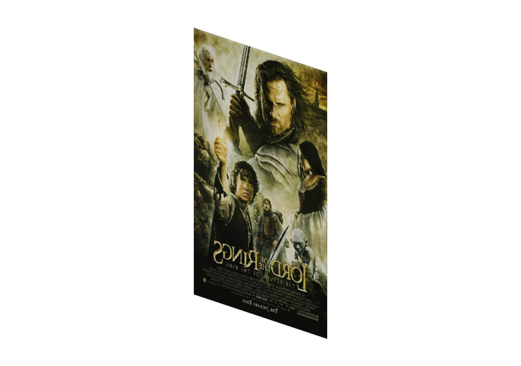 Impressões 3D - Poster O Senhor Dos Anéis - ACCA software Impressões 3D - Poster O Senhor Dos Anéis - ACCA software