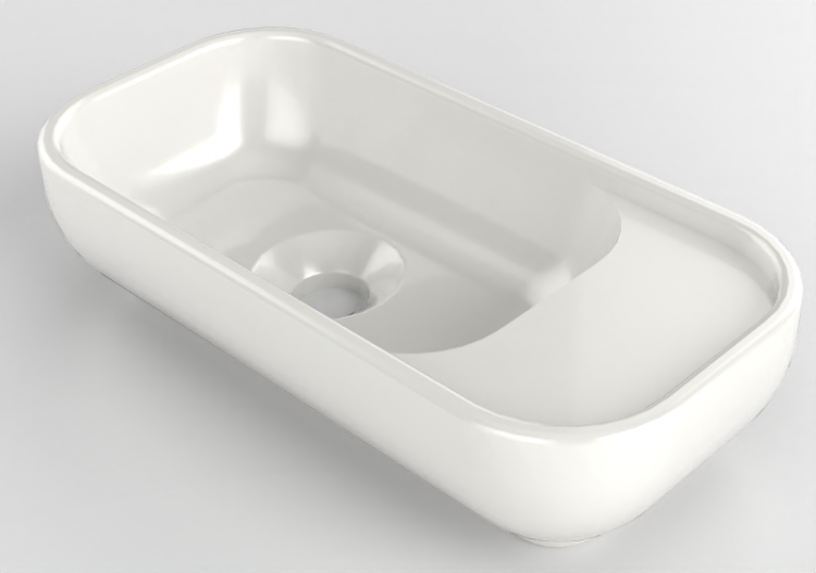 Lavabi 3D - Lavabo - Flaminia - PS40LD - Pass - ACCA...