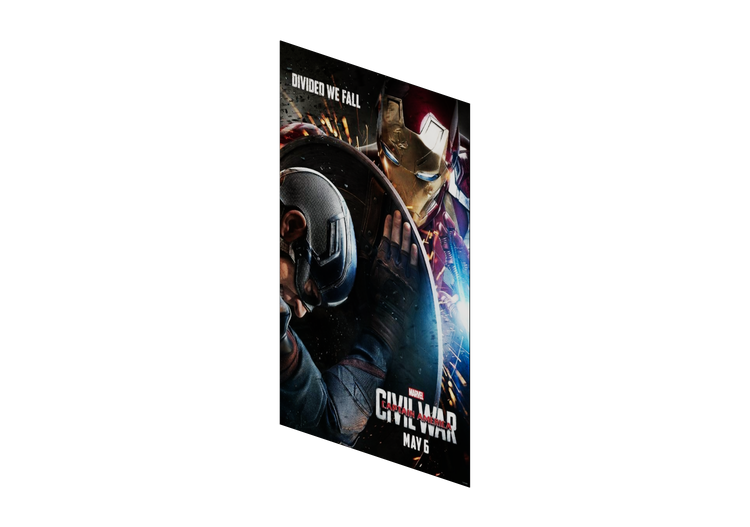 Impressions 3D - Poster Captain America Civil War - ACCA... Impressions 3D - Poster Captain America Civil War - ACCA...