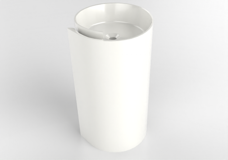 3D Sinks - Sink - Flaminia - MR44P - Roll - ACCA software
