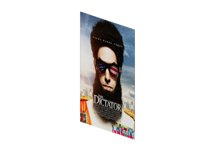 3D Poster - Poster The Dictator - ACCA software 3D Poster - Poster The Dictator - ACCA software