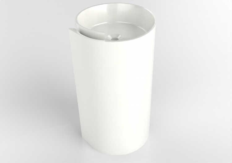 3D Sinks - Sink - Flaminia - MR44C - Roll - ACCA software