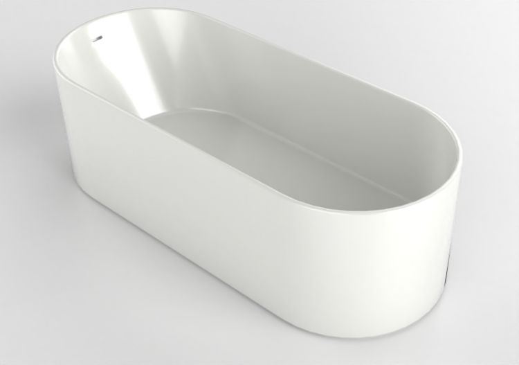Baignoires 3D - Baignoire - Flaminia - OV170 - Oval - ACCA...