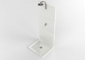 Docce 3D - Doccia - Flaminia - PT60B1 - Plate