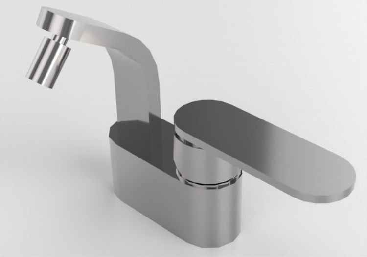 3D Taps - Single-lever bidet mixer - Flaminia - 114070F -...