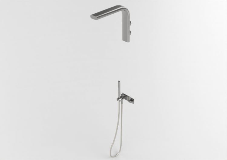 3D Wasserhähne - Unterputz-Duschset - Flaminia - NK3260 -...