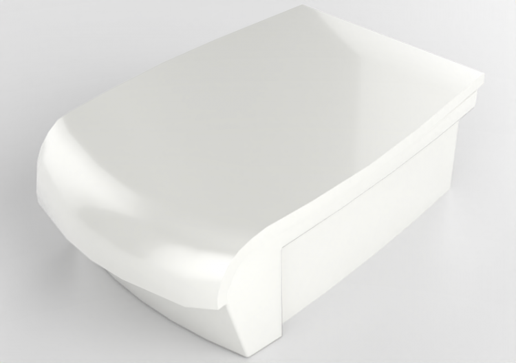 3D Vases - Concealed toilet - Flaminia - UNAWC - Una - ACCA...