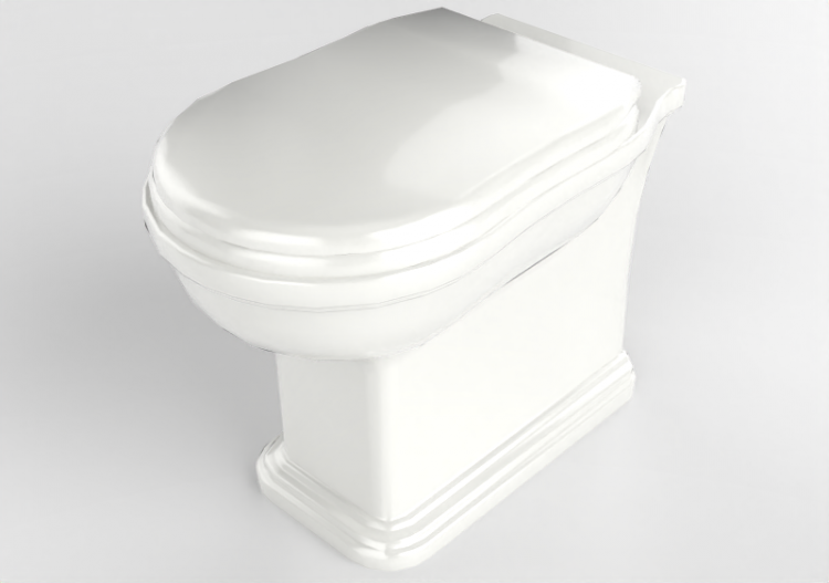 Vasos 3D - Vaso sanitário back to wall - Flaminia - EF117 -...