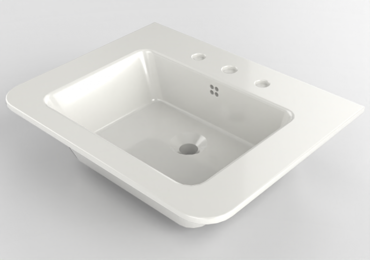Lavabos 3D - Lavabo - Flaminia - VL66L - Volo - ACCA...