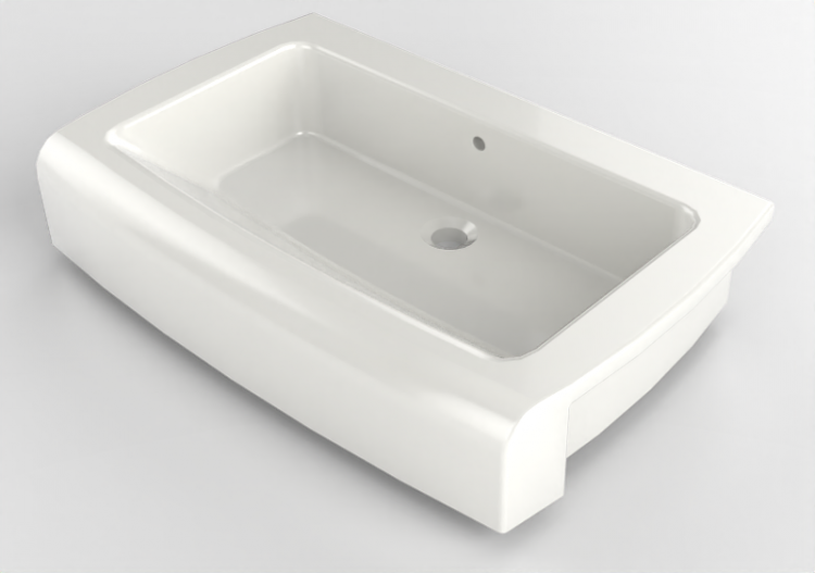 Lavabos 3D - Lavabo - Flaminia - UNA90L - Una - ACCA...