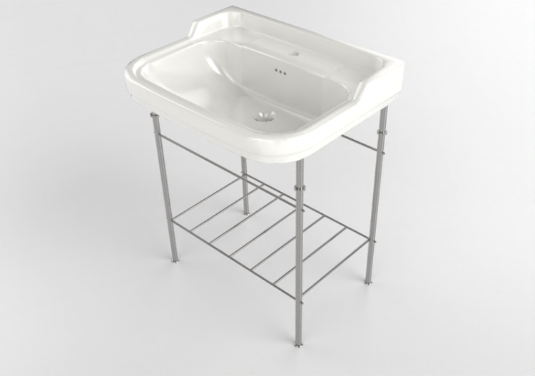 3D Sinks - Washbasin with support - Flaminia - 6006-6016 -...