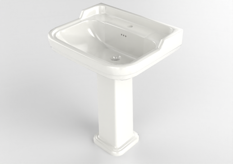 Pias 3D - Lavatório com suporte - Flaminia - 6007-6009 -...