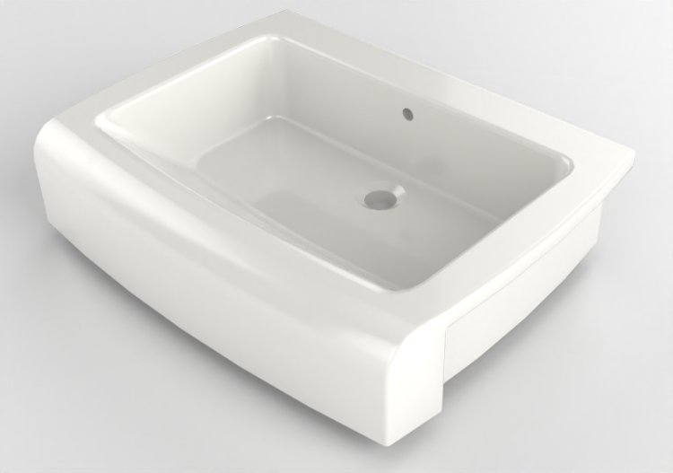 Lavabos 3D - Lavabo - Flaminia - UNA75L - Una - ACCA...