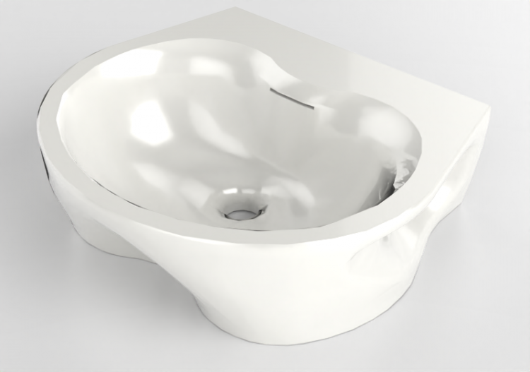 3D Waschbecken - Waschbecken - Flaminia - VD60L - Void -...