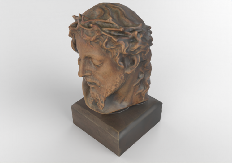 Esculturas 3D - Busto Jesus - ACCA software