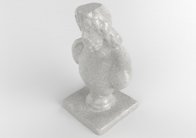 3D Sculptures - Bust sculpture of Zeus - ACCA software