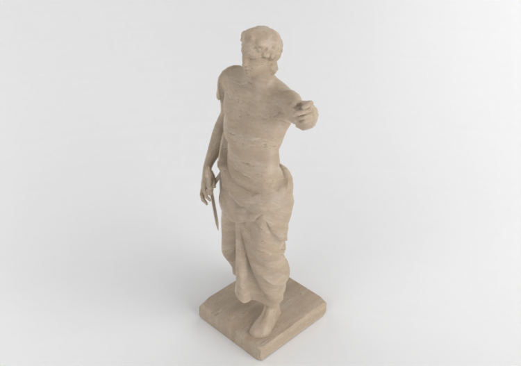 Sculture 3D - Statua greca - ACCA software