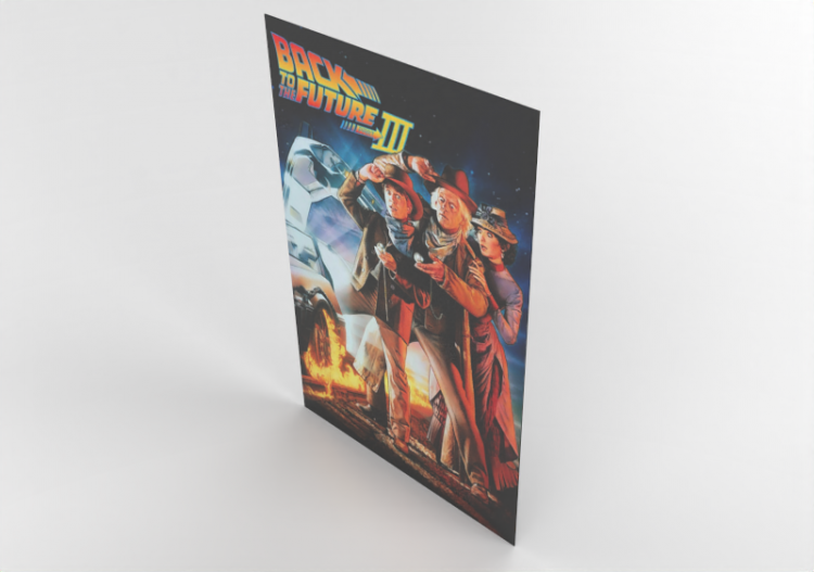 Stampe 3D - Poster Ritorno al futuro 3 - ACCA software