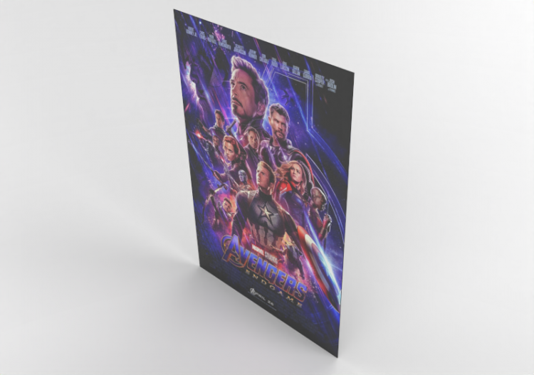 Impressões 3D - Cartaz Vingadores: Ultimato - ACCA software