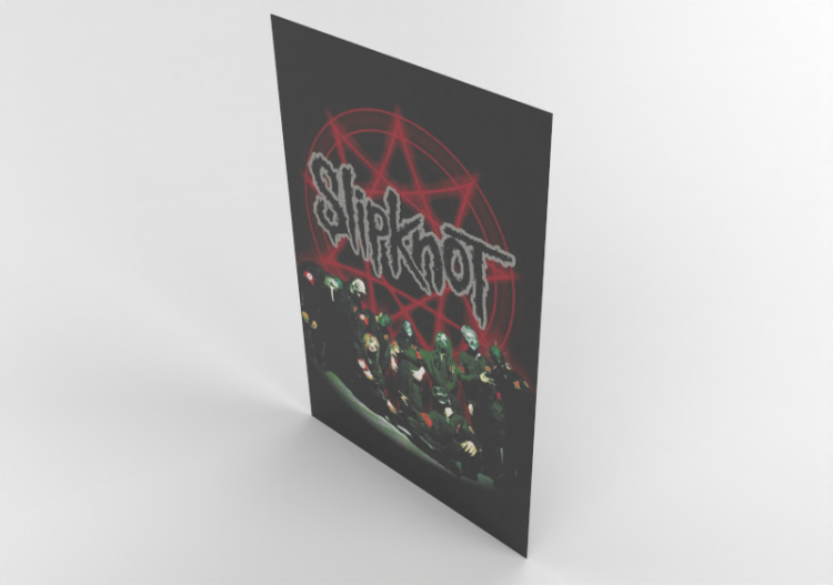 Stampe 3D - Poster Slipknot - ACCA software