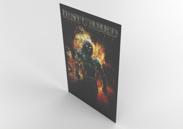 Stampe 3D - Poster Disturbed - ACCA software