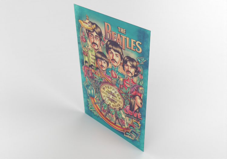 Stampe 3D - Poster The beatles - ACCA software