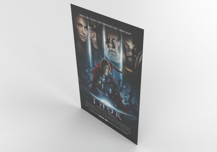 Impressões 3D - Cartaz Thor - ACCA software