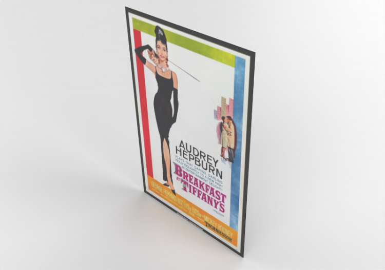 3D Prints - Poster Breakfast at Tiffany's - ACCA software