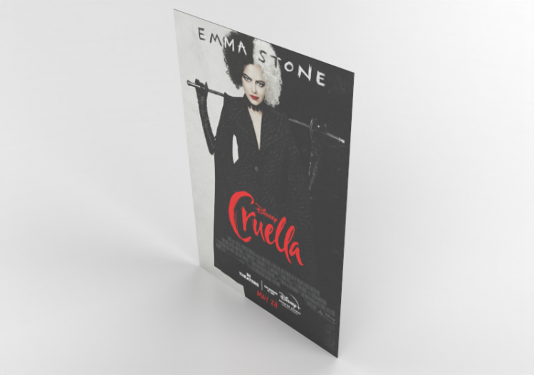 Stampe 3D - Poster Cruella - ACCA software