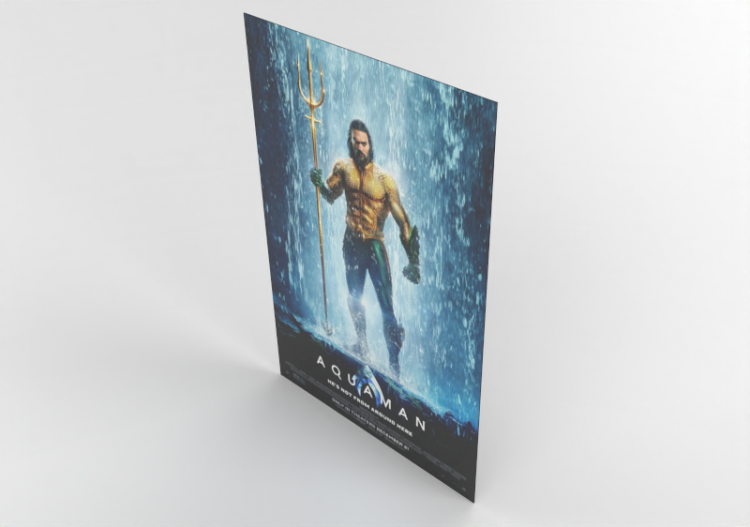Impressions 3D - Poster Aquaman - ACCA software