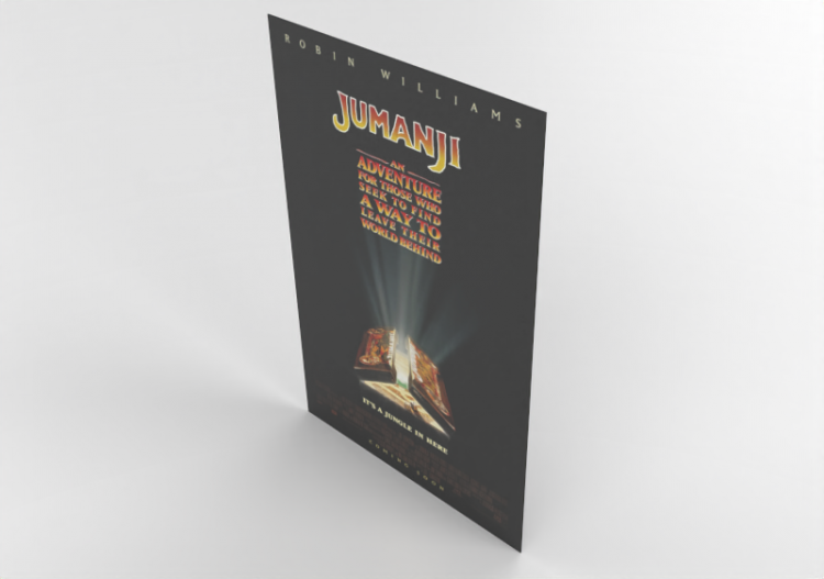 Stampe 3D - Poster Jumanji - ACCA software
